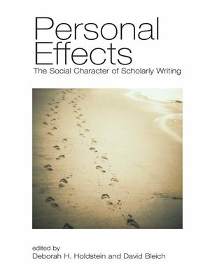 cover image of Personal Effects